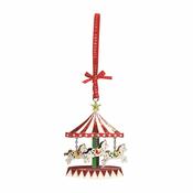 Tipperary Crystal Sparkle Carousel Decoration image