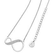 8 Shape Infinity Pendant Silver image
