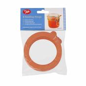 Set of 6 Sealing Rings Classic Storage Jars image