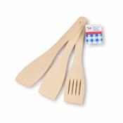 Set of 3 Beech Spatulas image