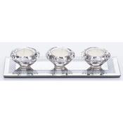 Gemstone 3 Piece T Light Holder image