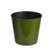 Recyclable Plastic Pot Cover 24cm Green image