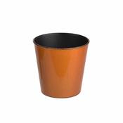 Recyclable Plastic Pot Cover Rnd 15.5cm Orange image