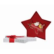 Sparkle Santa Plane Decoration image