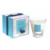 Tipperary Crystal Water Lily &amp; Hyacinth Jar Candle image