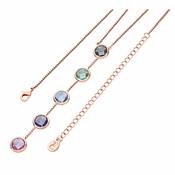 Tipperary Crystal Pastel Linear Necklace image