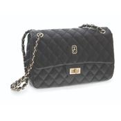 Tipperary Quilted Palermo Shoulder Bag Black image
