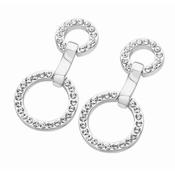 Tipperary Silver Double Circle Earrings image