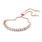 Tipperary Square Tennis Bracelet Rose Gold image
