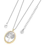 Tipperary Oval Tree Of Life Pendant Rose Gold image