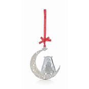 Tipperary Pearl Bear On Moon Christmas Decoration image