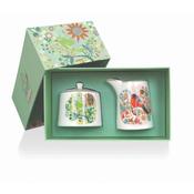 Birdy Greenfinch Sugar Bowl and Milker Set image