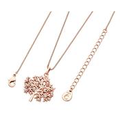 Rose Gold TOL Pendant With White CZ image