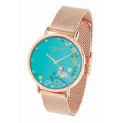 Birdy Blue Tit Rose Gold Watch image