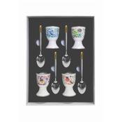 Tipperary Birdy Set of 4 Egg Cup and Spoon image