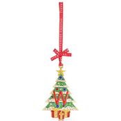 Tipperary Crystal Alphabet Christmas Tree Dec W image