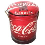 Coca Cola Metal Stool Medium 31x36cm image