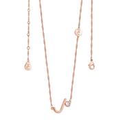 Tipperary Crystal Letter J Pendant Rose Gold image