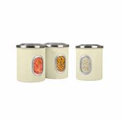 Denby Set Of 3 Storage Canisters Cream image