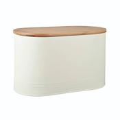 Denby Bread Bin With Bamboo Lid Cream image