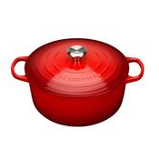 Le Creuset Round Casserole 24cm Cerise image