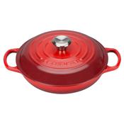 Le Creuset Shallow Casserole 30cm Cerise image