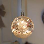 15cm Crystal Light Alpine Orb 10 Warm Light LEDs image