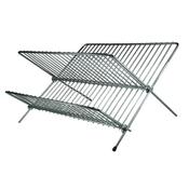 Chrome Folding Dish Drainer 20x36x36cm image