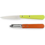 Rockingham Forge 2 Pce Knife Set Beechwood Handle image