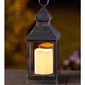 Kentish LED Lantern Bronzed Colour 23x10cm image