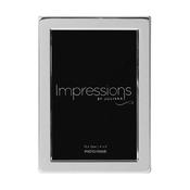 Silver Plated Photo Frame Flat Edge – 4×6 image