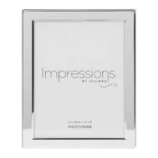 Silver Plated Photo Frame Flat Edge 6×8 image