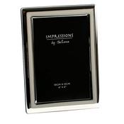Silver Plated Curve Edge Photo Frame 4×6 image