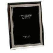Silver Plated Curve Edge Photo Frame 5×7 image