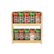 Spice Rack with 10 Filled Jars image