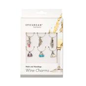 Wine Charms Heels And Handbags image