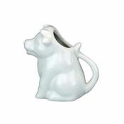 White Porcelain Cow Cream Jug 9x5x9cm image