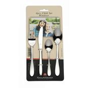 Grunwerg Windsor 4 Piece Child Cutlery Set image