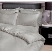 Satin Stripe 300TC Pillowcase Grey Housewife image