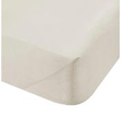 500 Thread Count Double Fitted Cream Sheet image