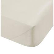 500TC Cotton Rich Double Flat Cream Sheet image