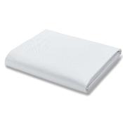 500TC Cotton Rich Double Flat White Sheet image
