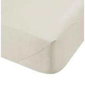 500 Single Thread Count Cotton Rich Cream Sheet image