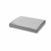 500TC Cotton Rich Single Fitted Grey Sheet image