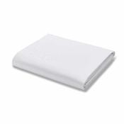 500TC Cotton Rich Single Flat Sheet White image