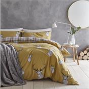 Stag Ochre Quilt Set King image