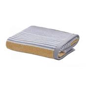 Bath Sheet Textured Stripe Ochre image
