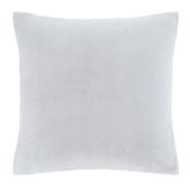 Velvet Silver Cushion Filled image