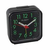 Black Square Travel Alarm Clock image