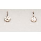 Newgrange Rose Gold Droplet Earrings image